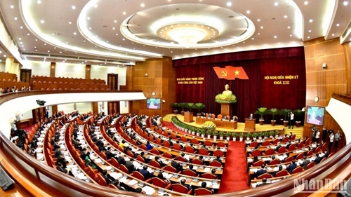 Thông báo Hội nghị giữa nhiệm kỳ Ban Chấp hành Trung ương Đảng khóa XIII
